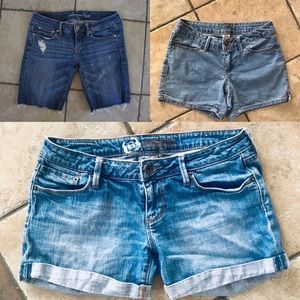 Bundle is 3 small shorts